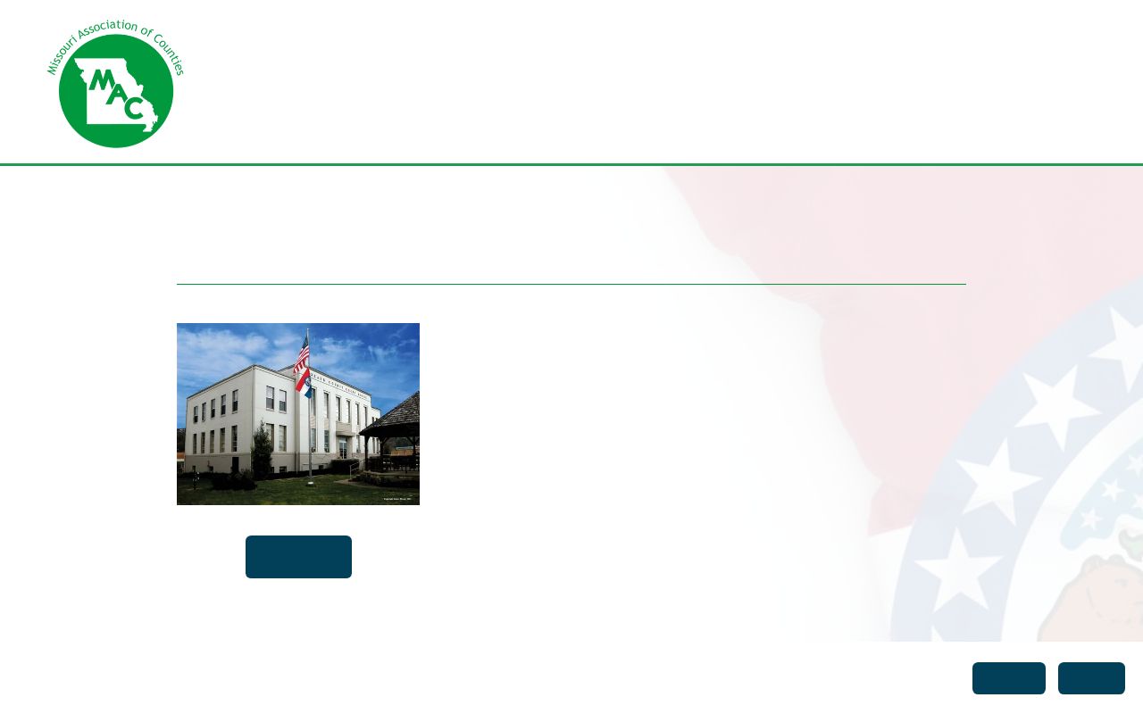 Official Missouri county directory entry for Ozark County offices